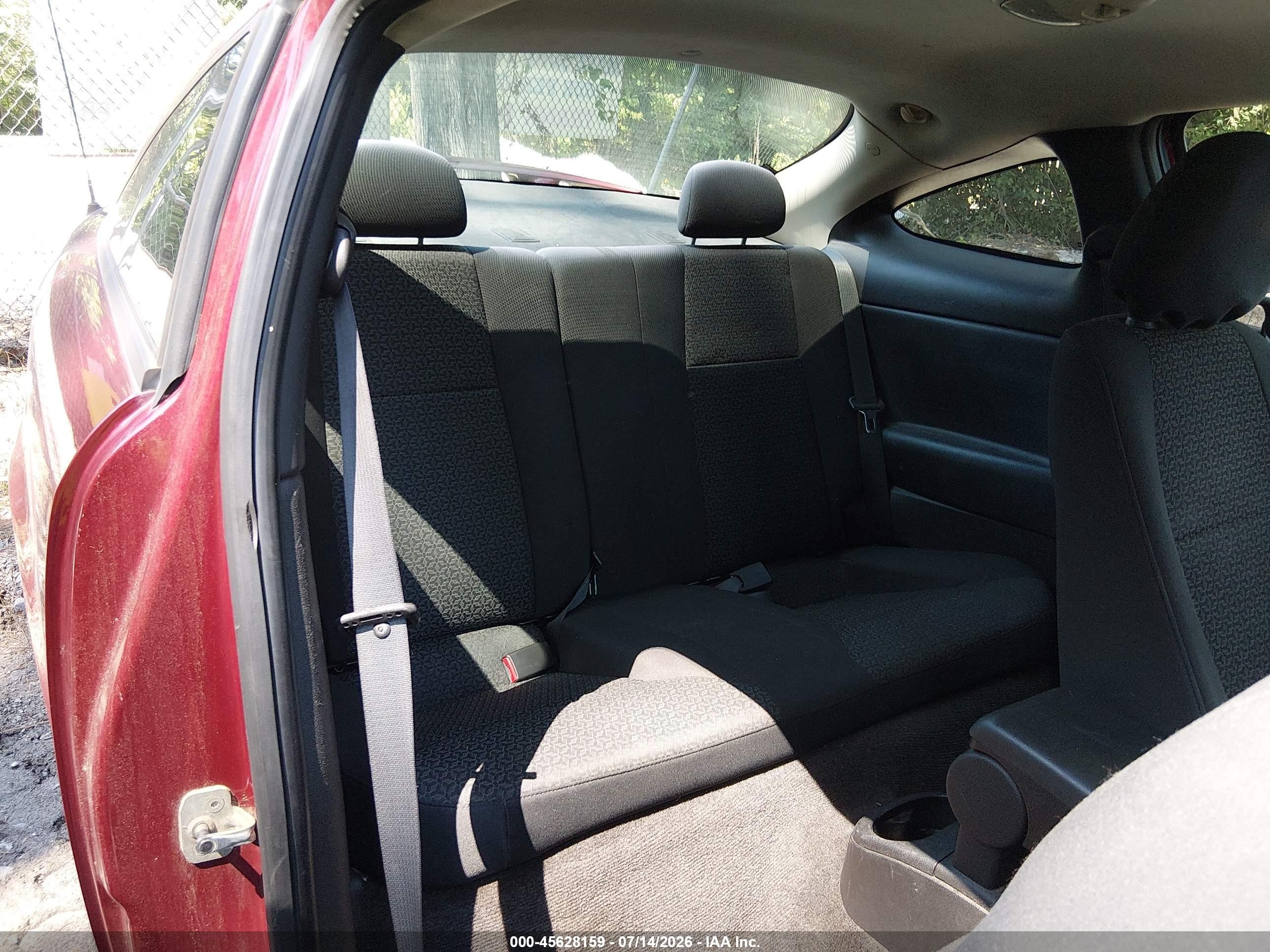 2008 Pontiac G5   Red vin: 1G2AL18F187339285