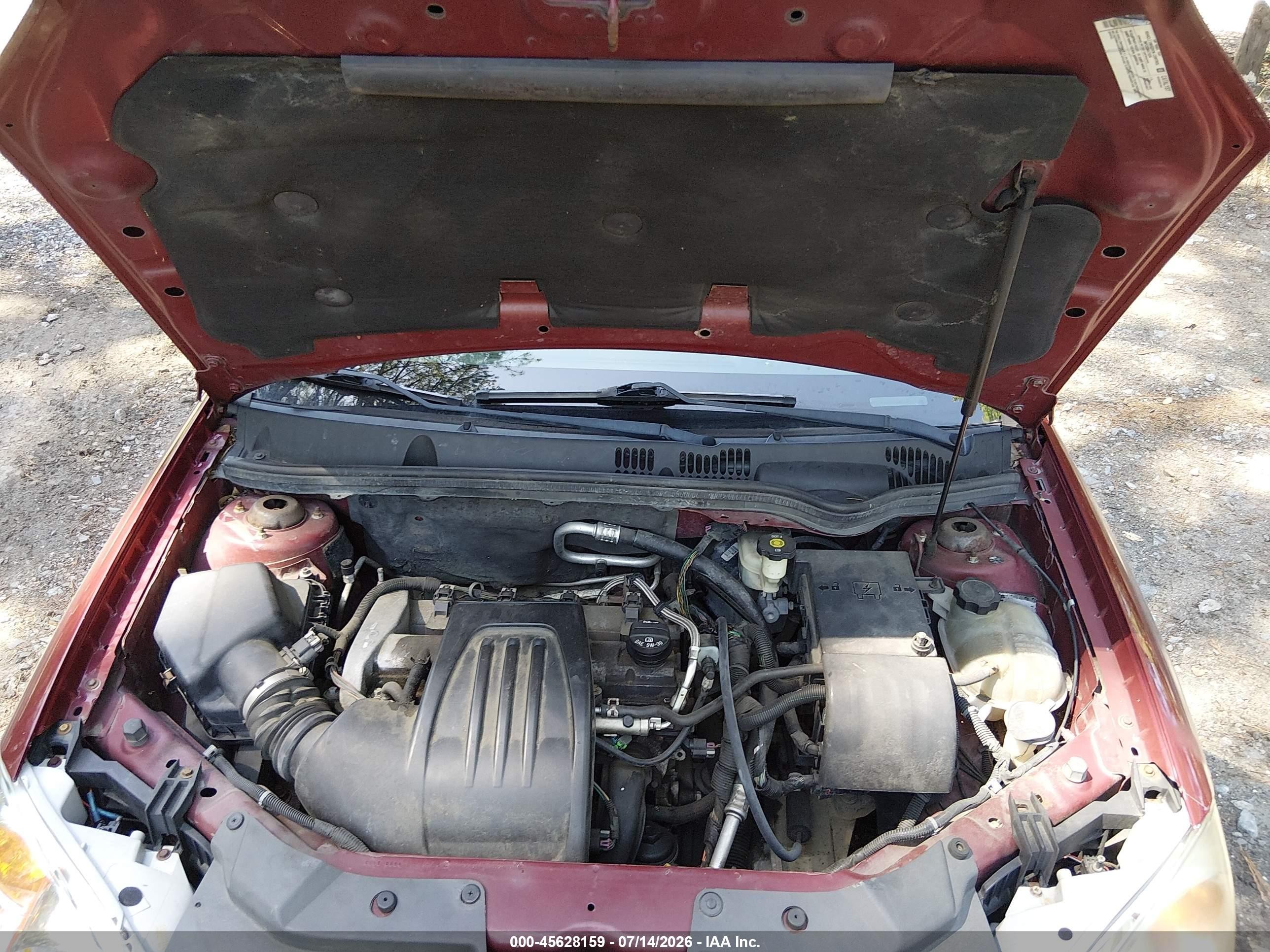2008 Pontiac G5   Red vin: 1G2AL18F187339285