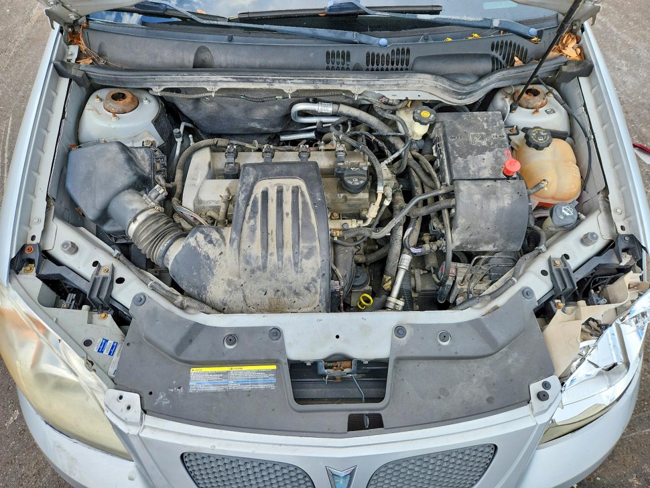 2008 Pontiac G5 Silver vin: 1G2AL18F487214197