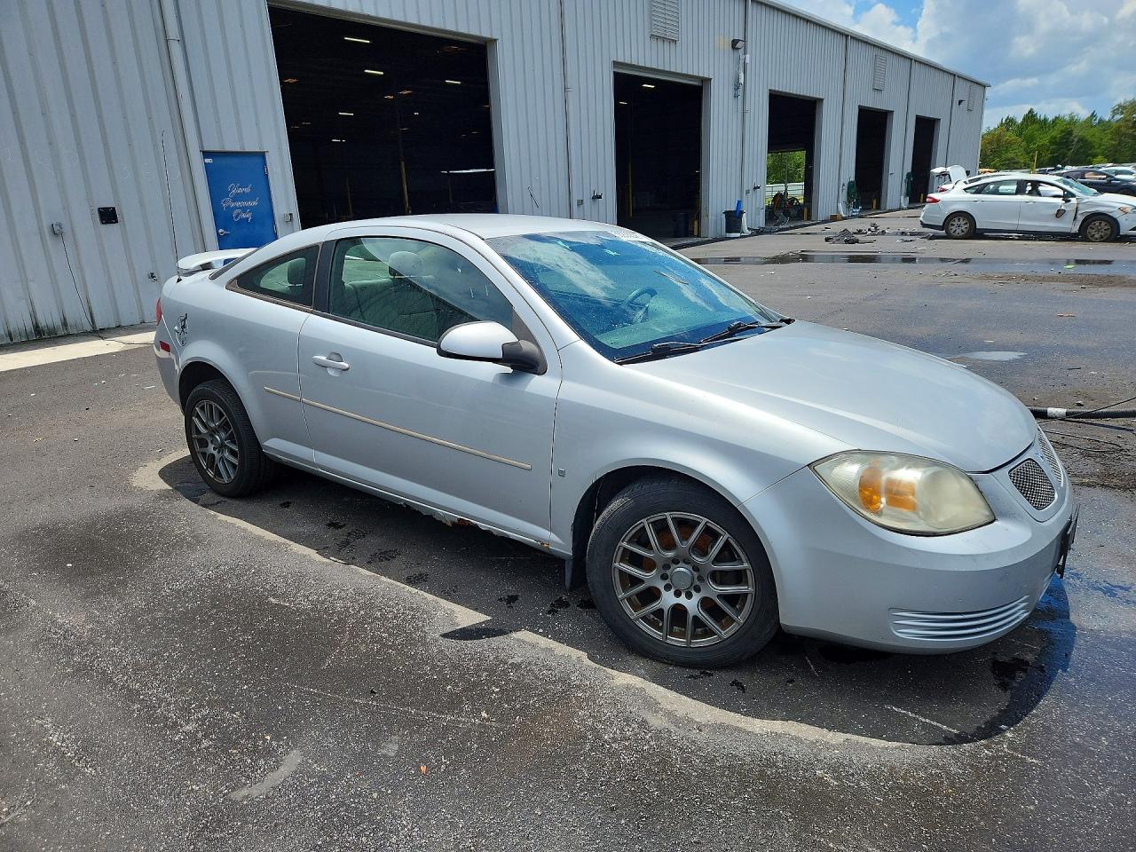 2008 Pontiac G5 Silver vin: 1G2AL18F487214197