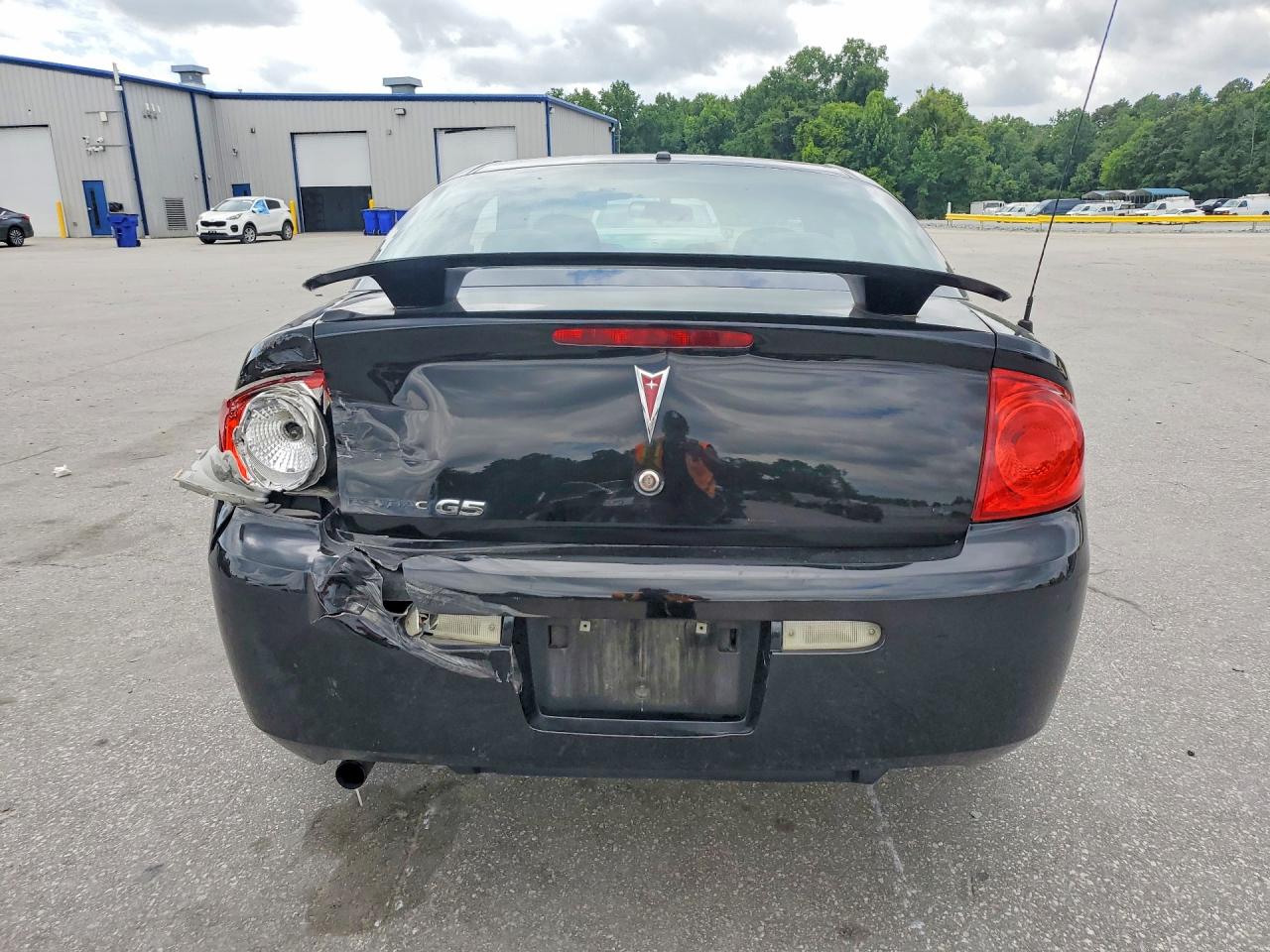 2008 Pontiac G5 Black vin: 1G2AL18F587162868