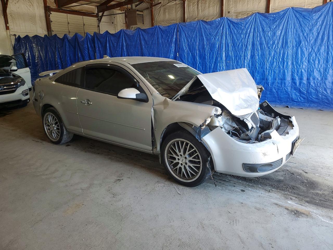 2008 Pontiac G5 Silver vin: 1G2AL18F587341041
