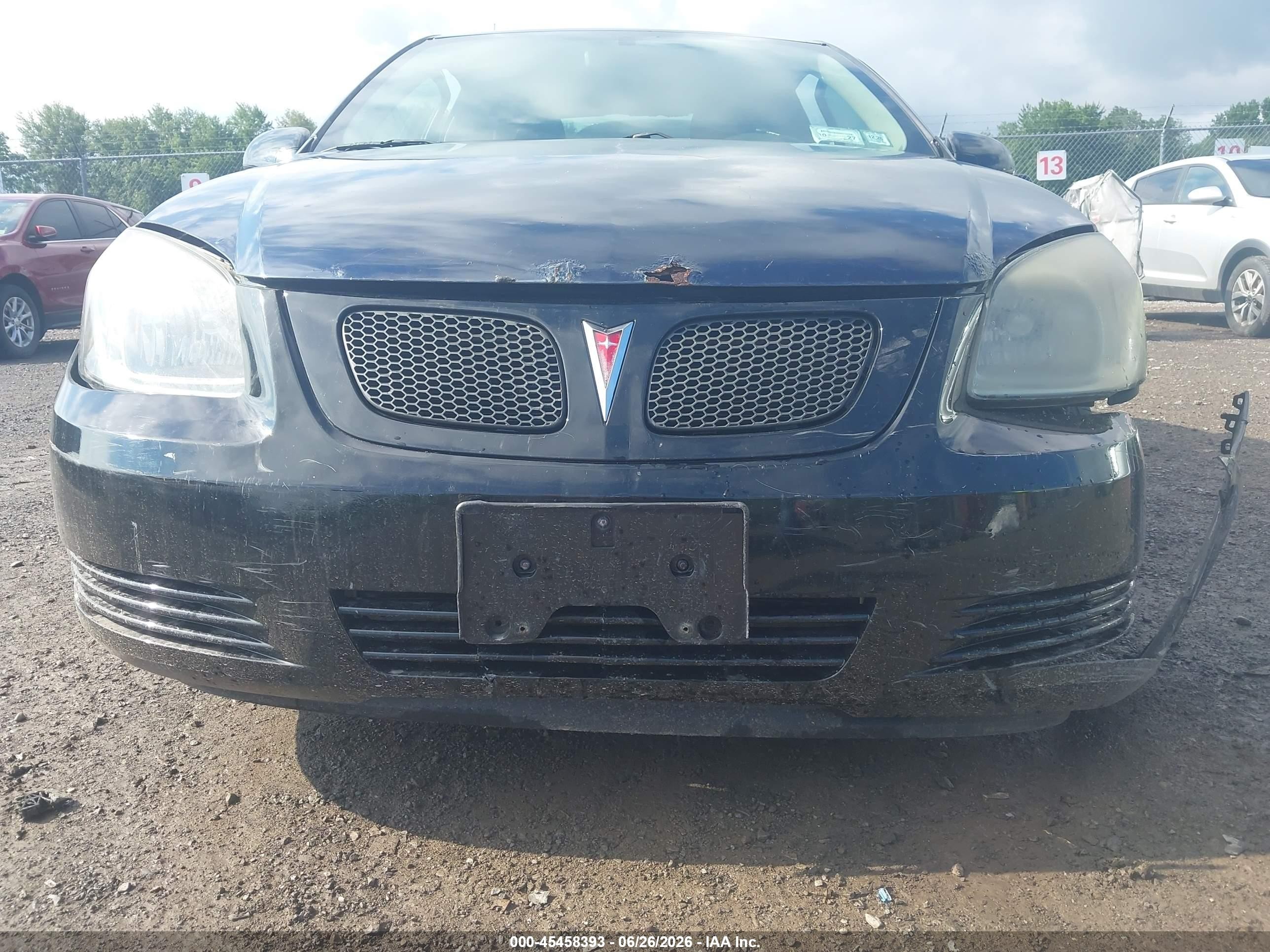 2008 Pontiac G5   Black vin: 1G2AL18F887101899