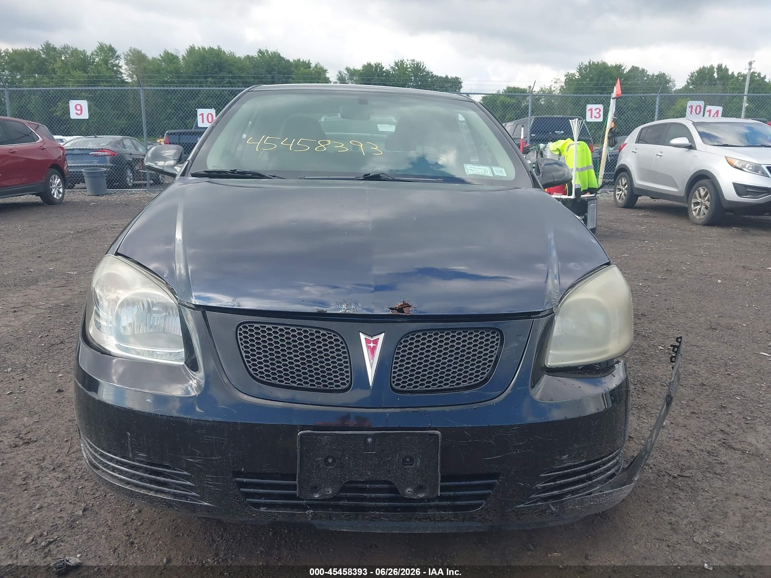 2008 Pontiac G5   Black vin: 1G2AL18F887101899