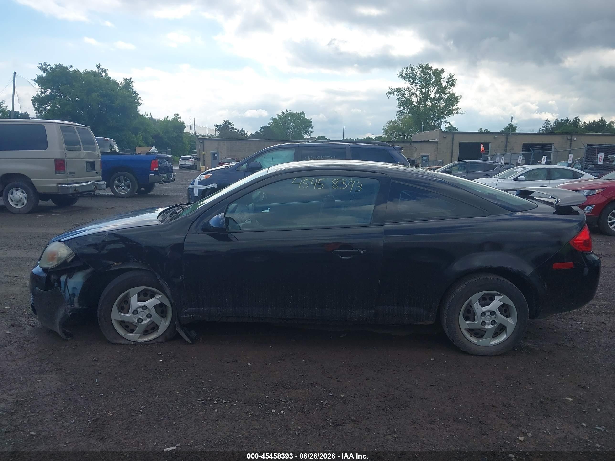 2008 Pontiac G5   Black vin: 1G2AL18F887101899