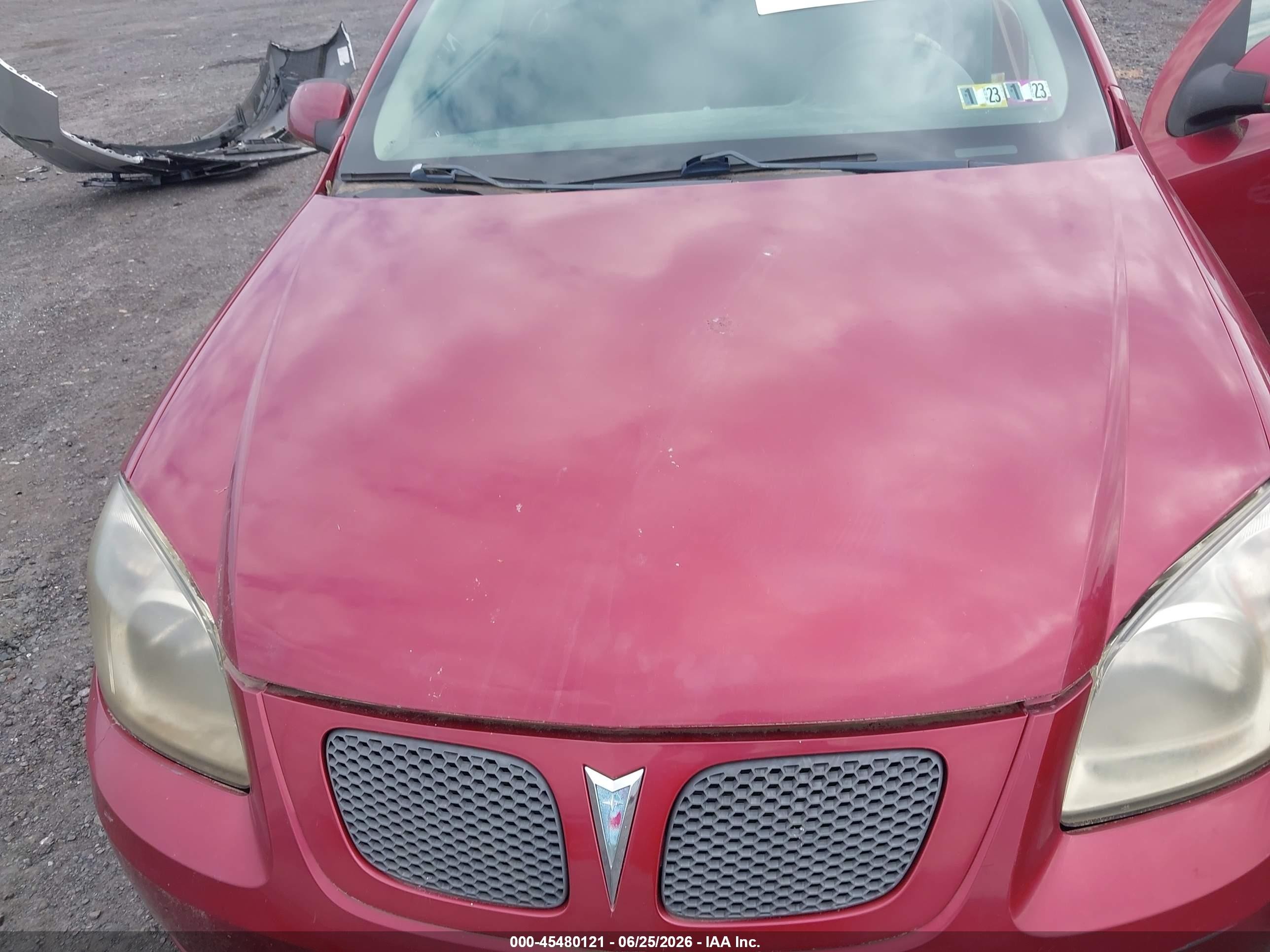 2008 Pontiac G5   Красный vin: 1G2AL18F887249227