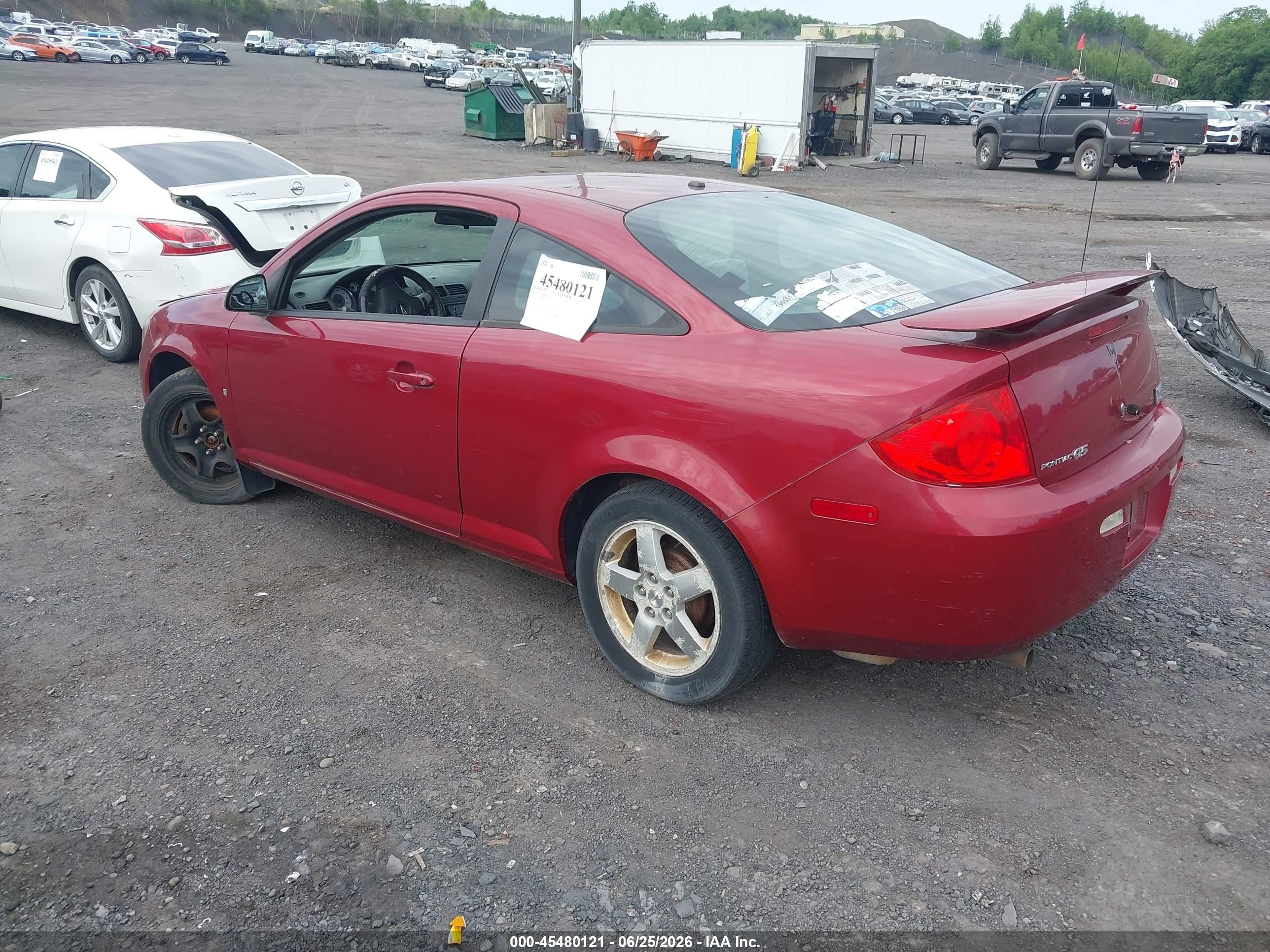 2008 Pontiac G5   Красный vin: 1G2AL18F887249227