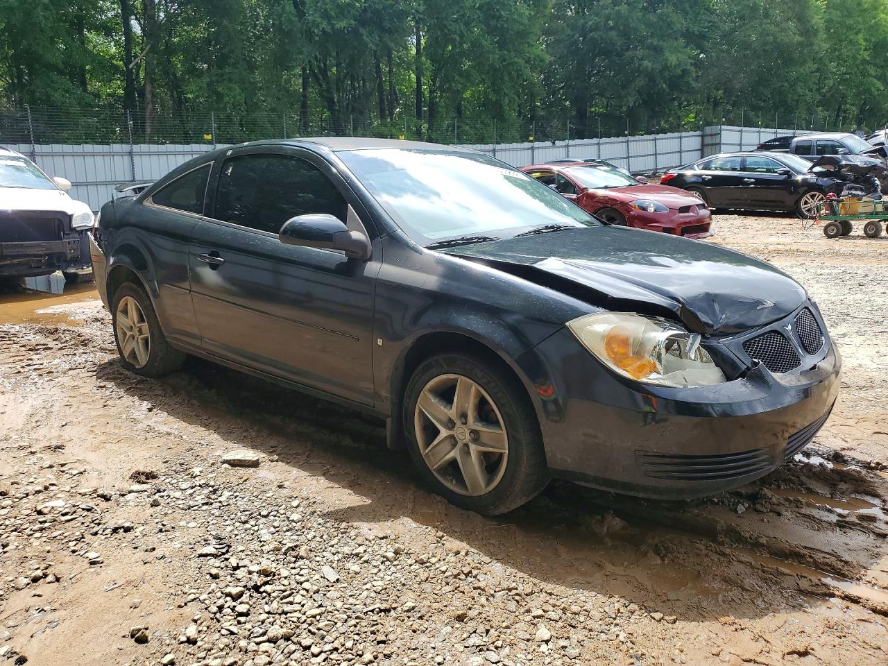 2008 Pontiac G5 Black vin: 1G2AL18F987257868