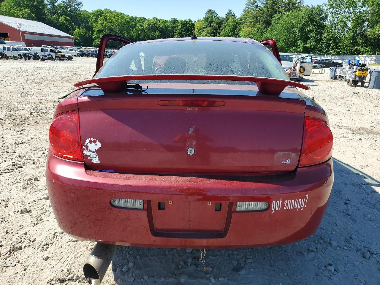 2009 Pontiac G5 Бордовый vin: 1G2AL18H997198856
