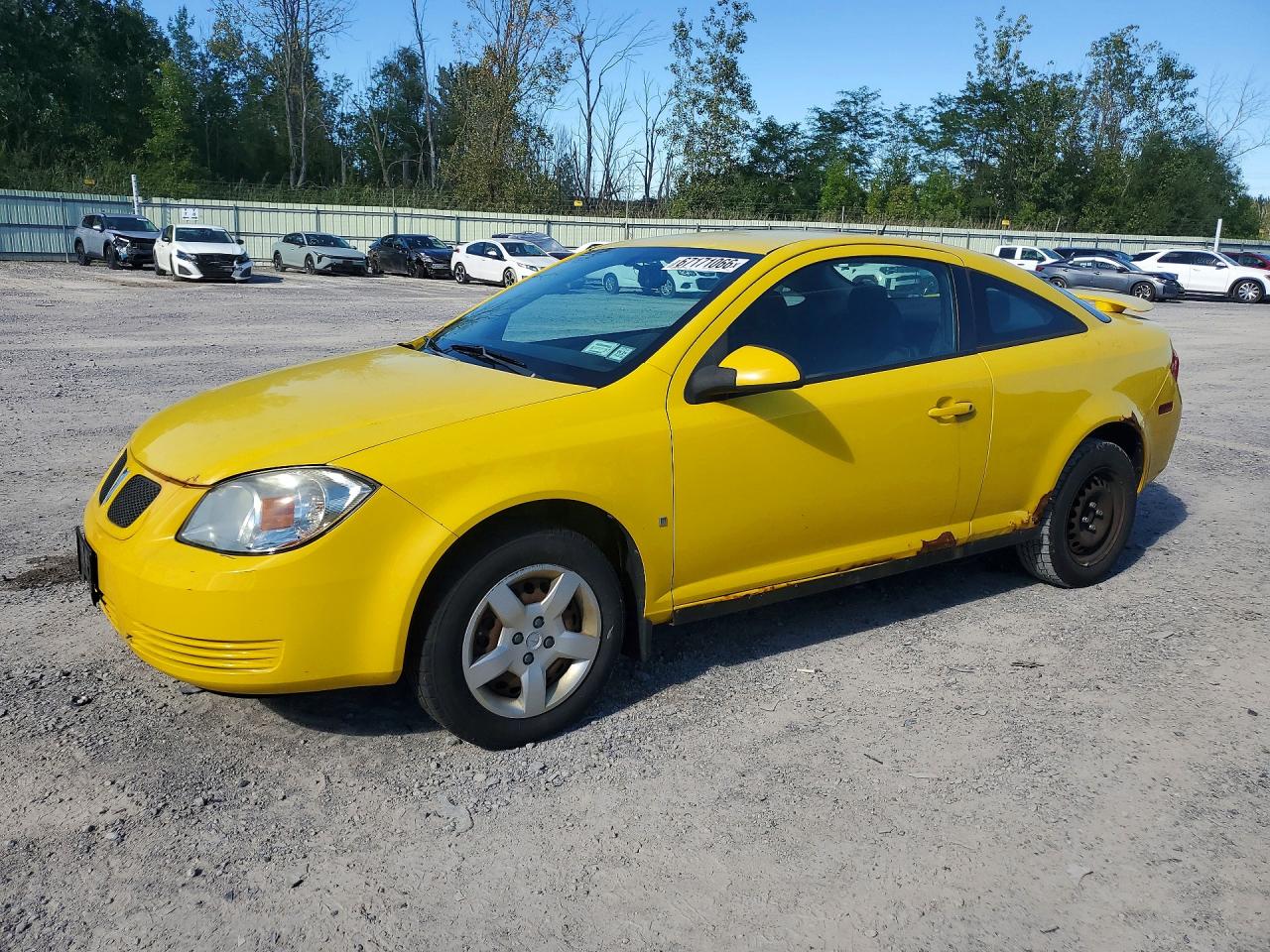 2009 Pontiac G5 Yellow vin: 1G2AL18HX97198168