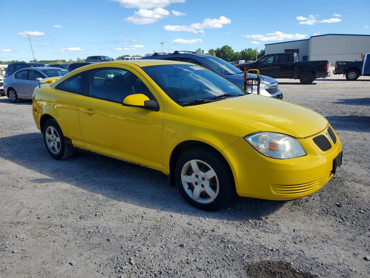 2009 Pontiac G5 Yellow vin: 1G2AL18HX97198168