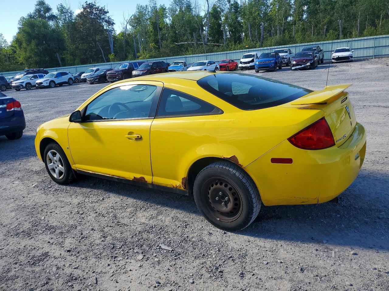 2009 Pontiac G5 Yellow vin: 1G2AL18HX97198168