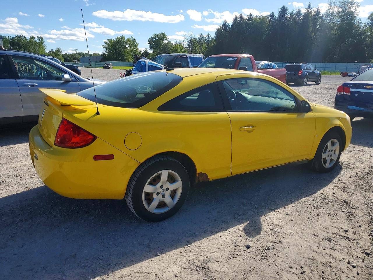 2009 Pontiac G5 Yellow vin: 1G2AL18HX97198168