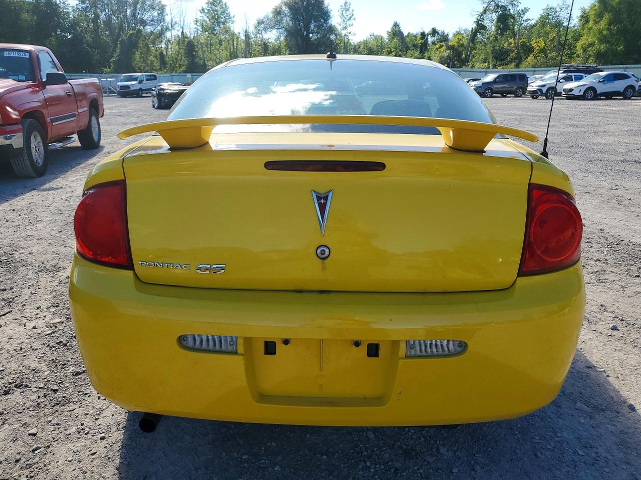 2009 Pontiac G5 Yellow vin: 1G2AL18HX97198168
