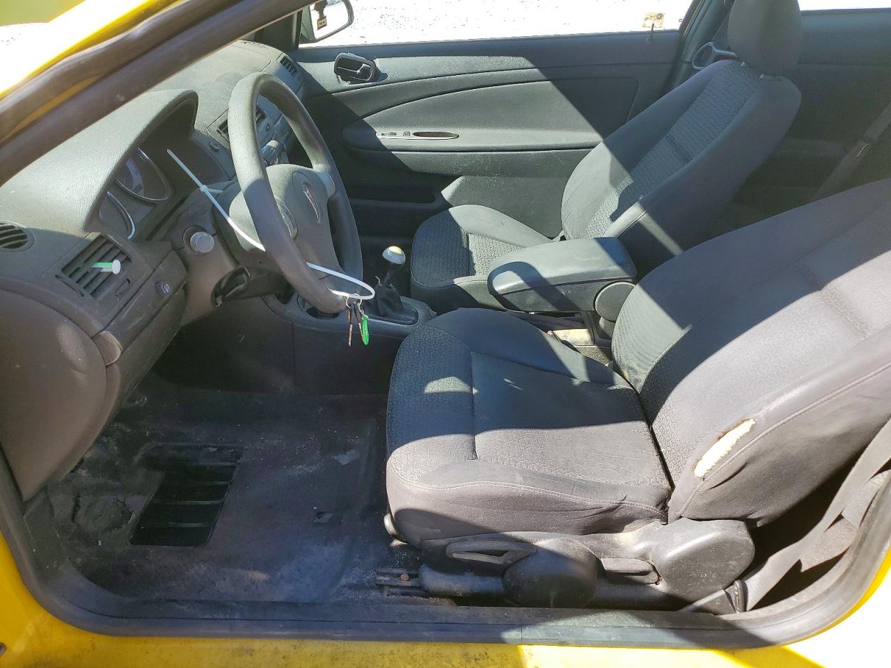 2009 Pontiac G5 Yellow vin: 1G2AL18HX97198168