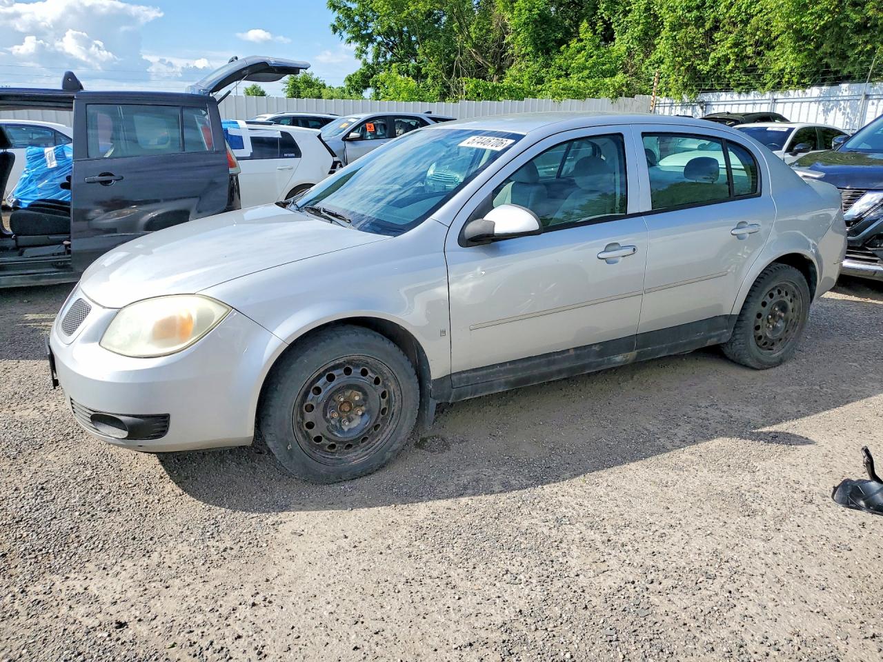 2007 Pontiac G5 Se Серебряный vin: 1G2AL55F077311097