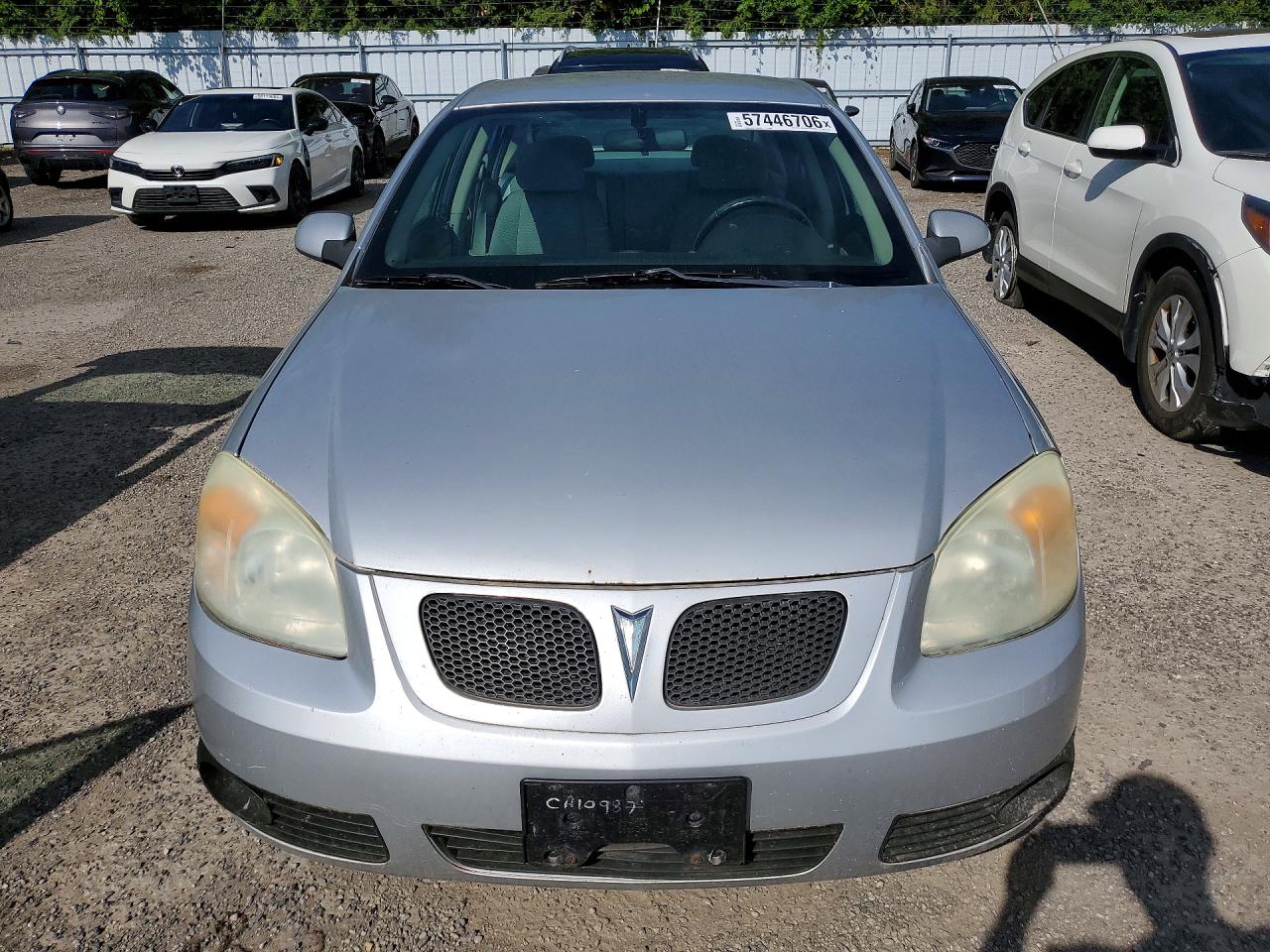 2007 Pontiac G5 Se Серебряный vin: 1G2AL55F077311097