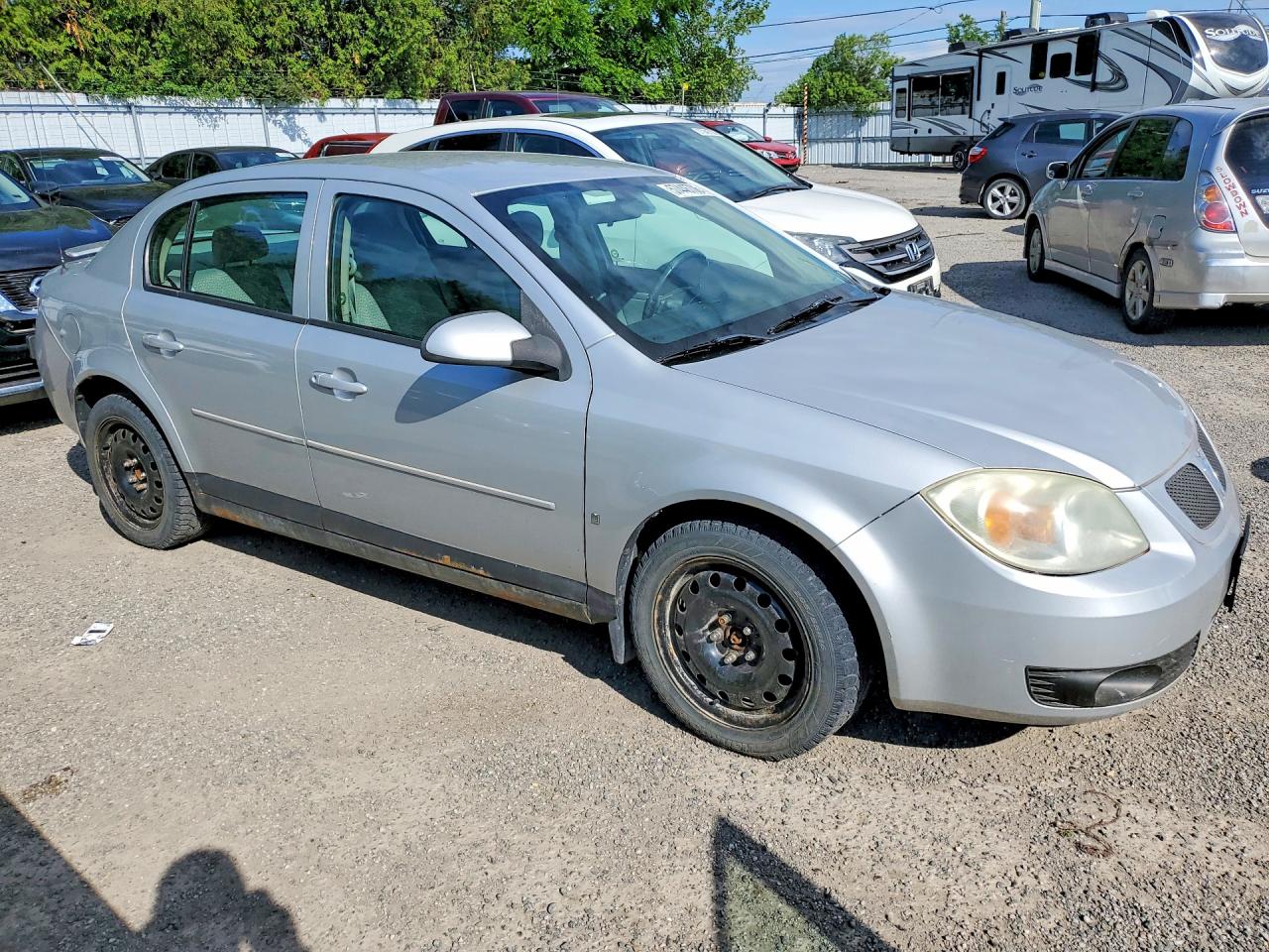 2007 Pontiac G5 Se Серебряный vin: 1G2AL55F077311097
