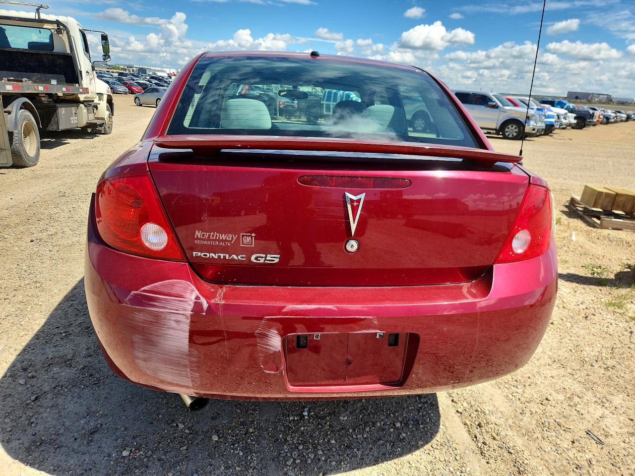 2008 Pontiac G5 Se Red vin: 1G2AL55F287309773