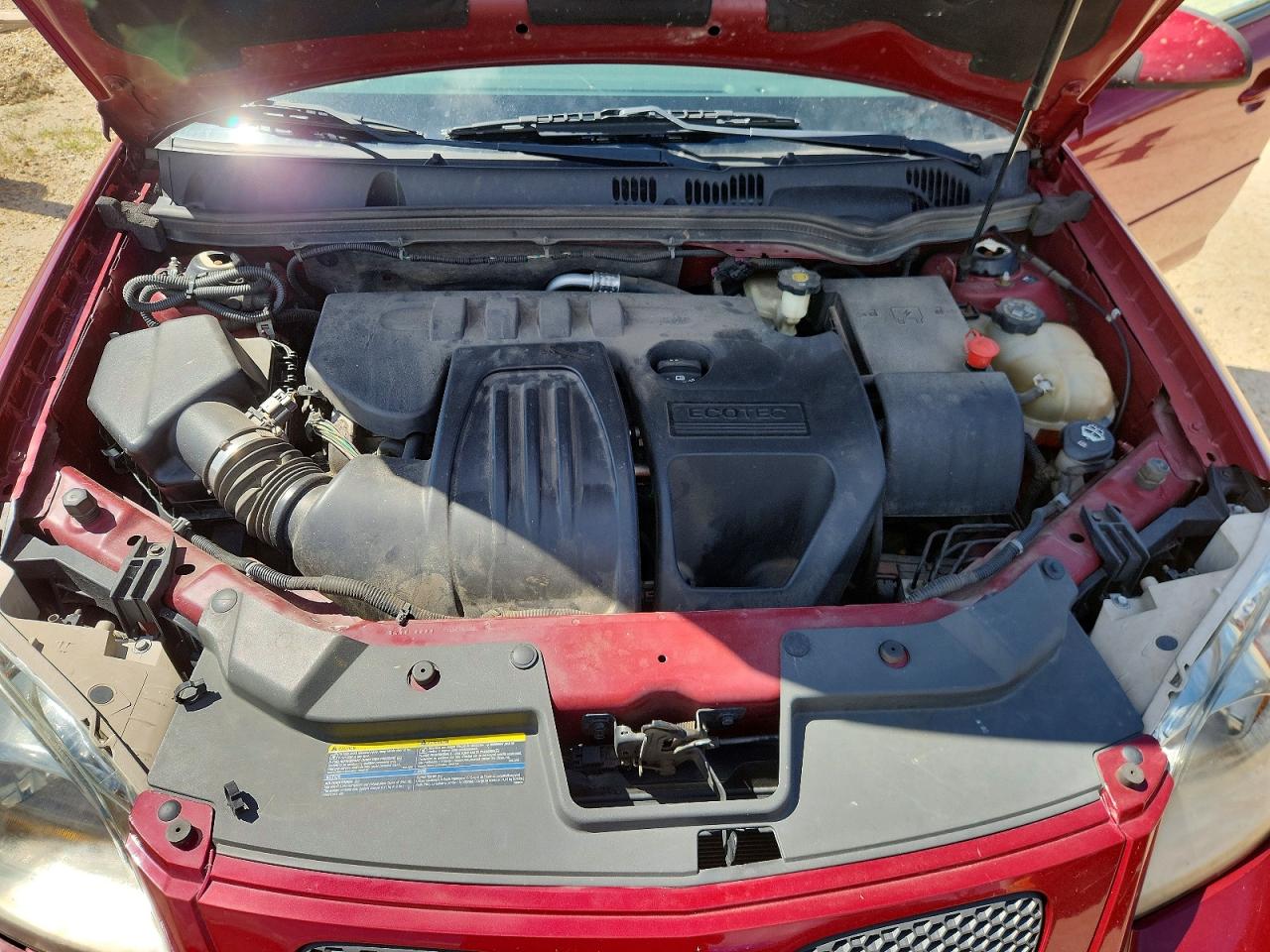 2008 Pontiac G5 Se Red vin: 1G2AL55F287309773