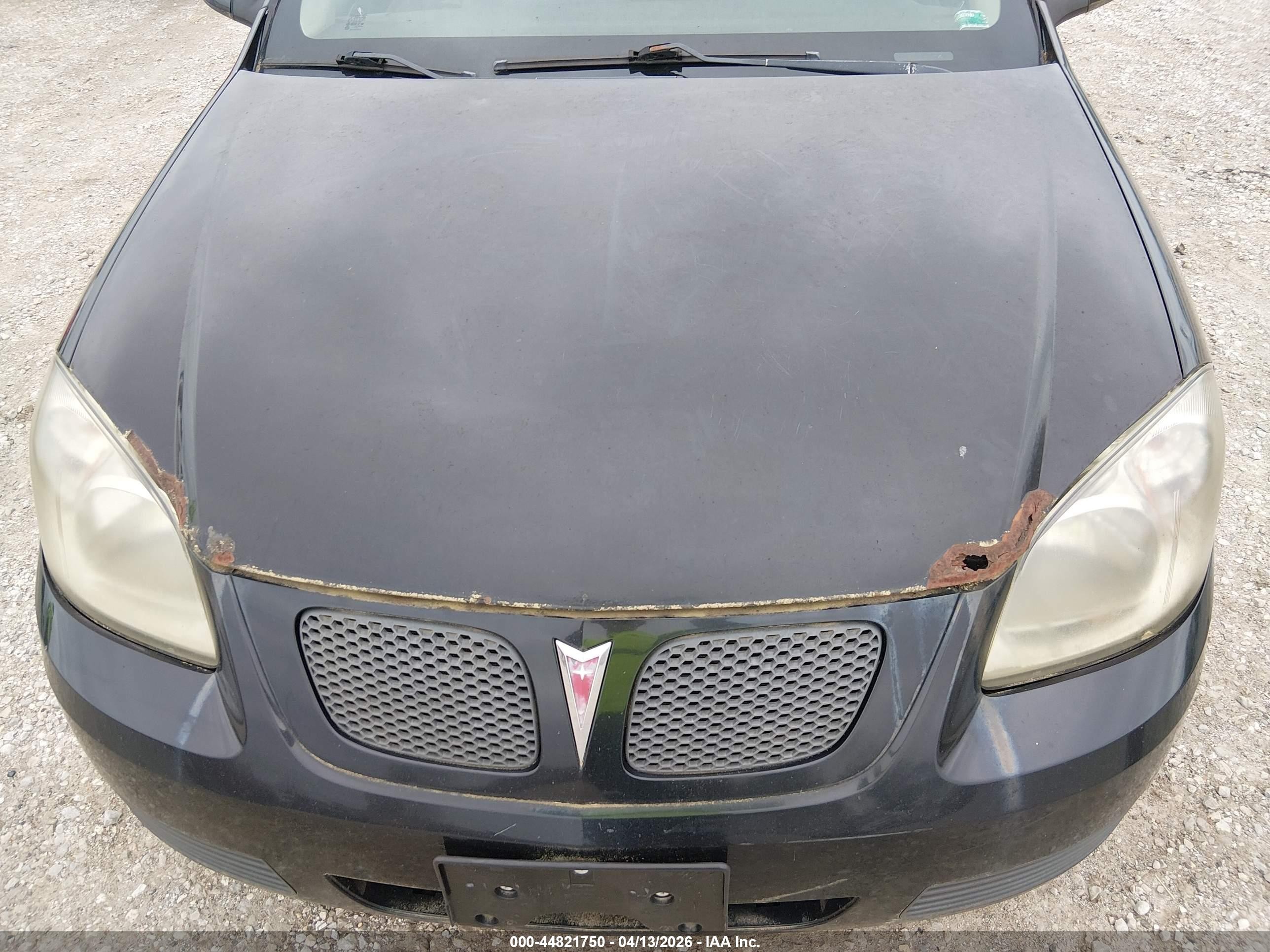 2007 Pontiac G5 Se Black vin: 1G2AL55F677414668