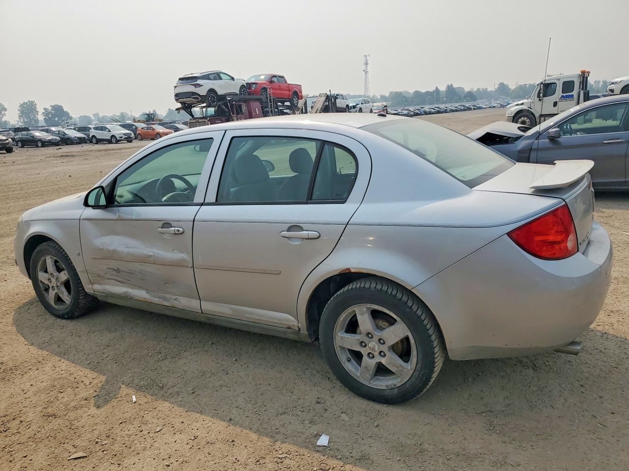 2008 Pontiac G5 Se Silver vin: 1G2AL55F687171333