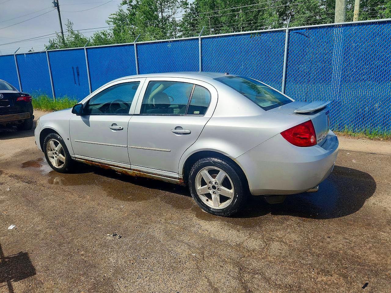 2008 Pontiac G5 Se Gray vin: 1G2AL55F687283517