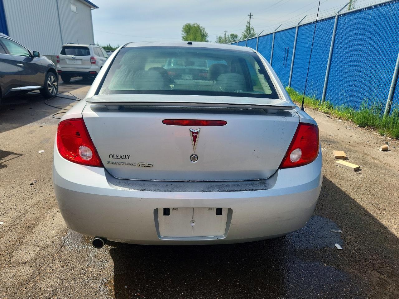 2008 Pontiac G5 Se Gray vin: 1G2AL55F687283517