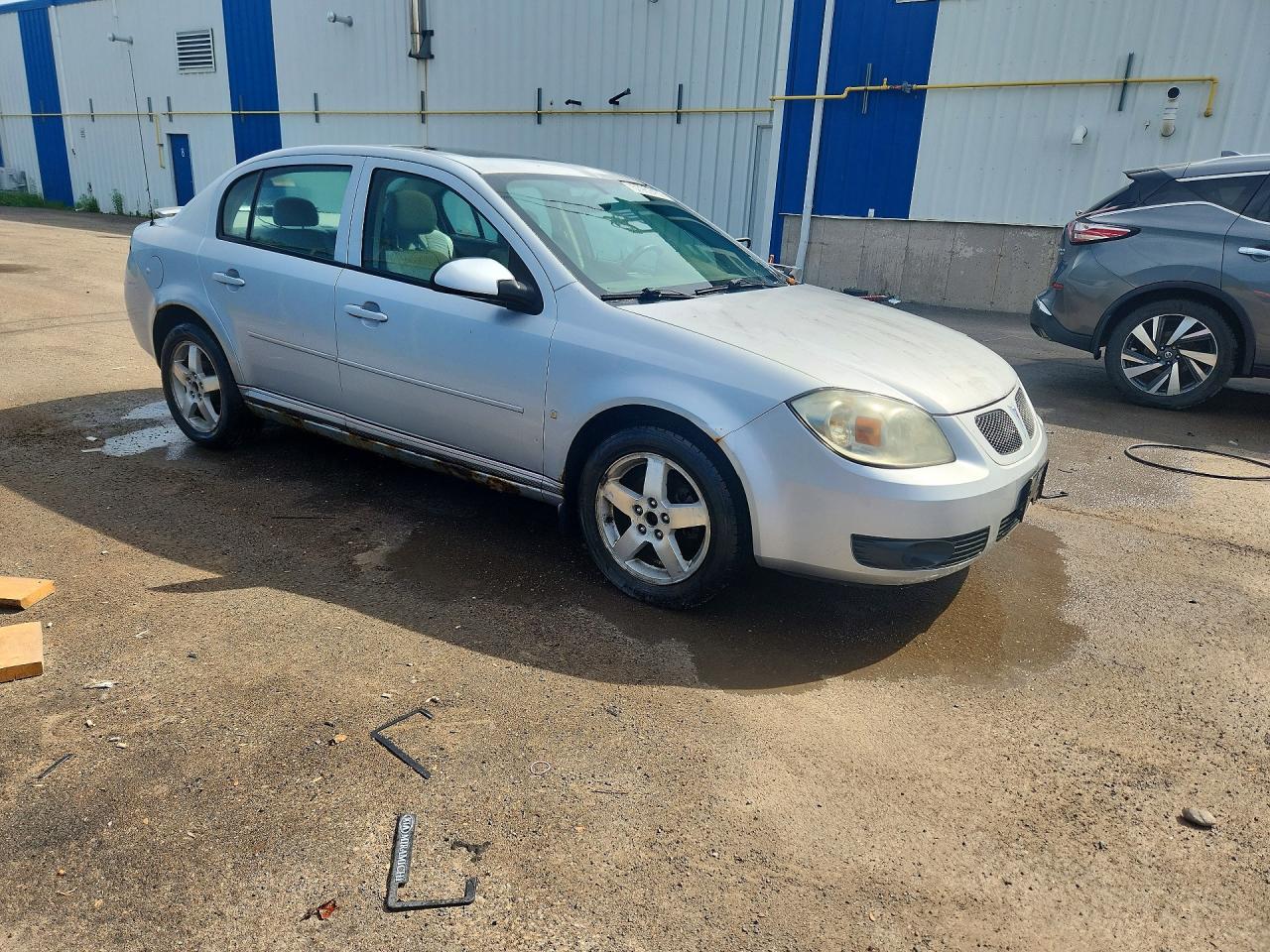 2008 Pontiac G5 Se Gray vin: 1G2AL55F687283517