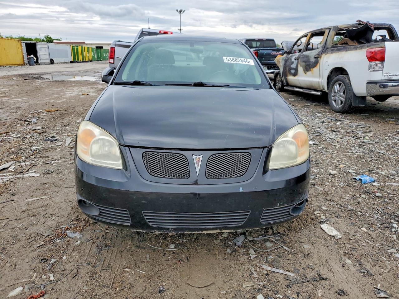 2007 Pontiac G5 Se Black vin: 1G2AL58F577389953