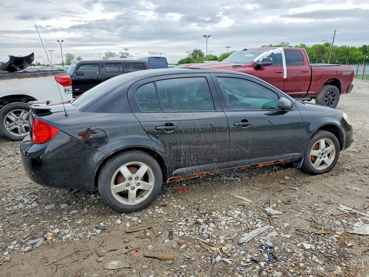 2007 Pontiac G5 Se Black vin: 1G2AL58F577389953