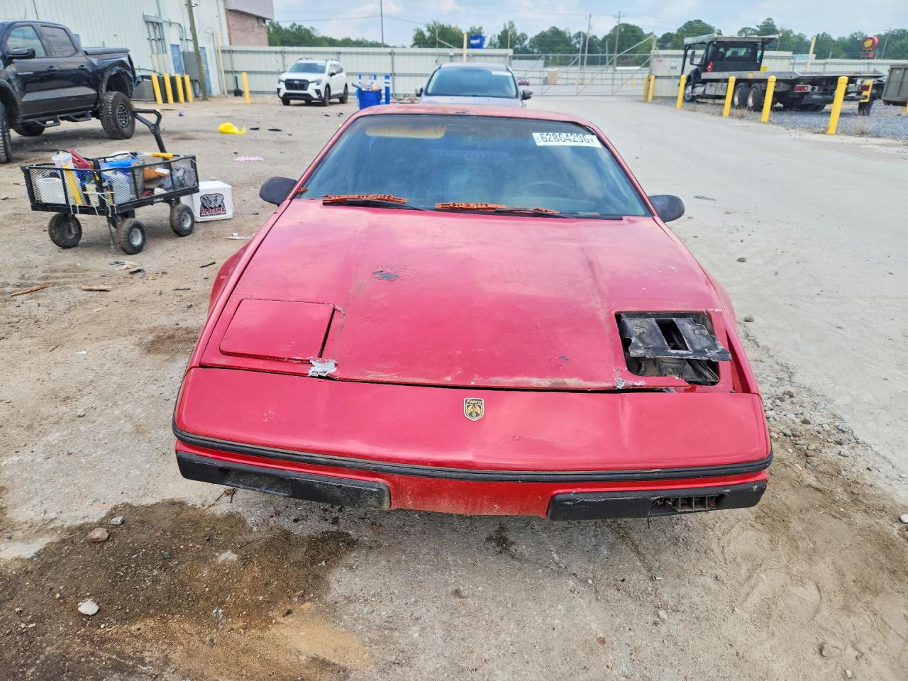 1984 Pontiac Fiero Sport Красный vin: 1G2AM37R1EP210821
