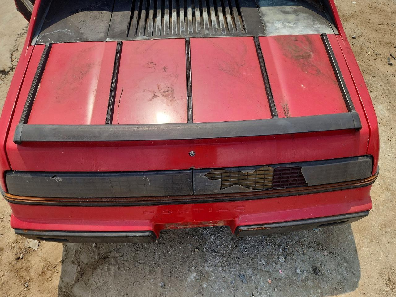 1984 Pontiac Fiero Sport Красный vin: 1G2AM37R1EP210821