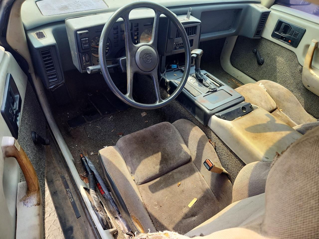 1984 Pontiac Fiero Sport Красный vin: 1G2AM37R1EP210821