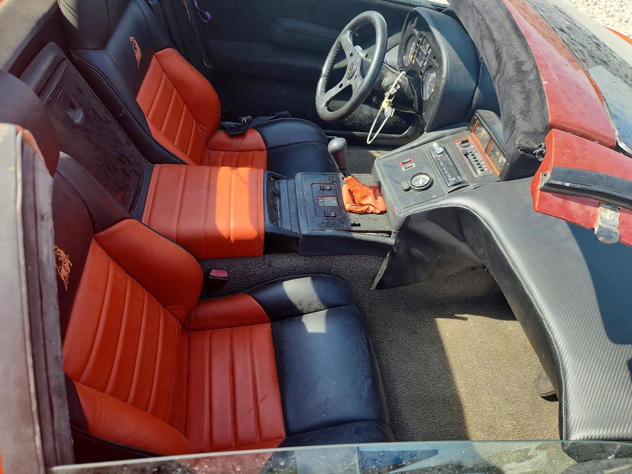 1984 Pontiac Fiero Sport Orange vin: 1G2AM37R9EP280390
