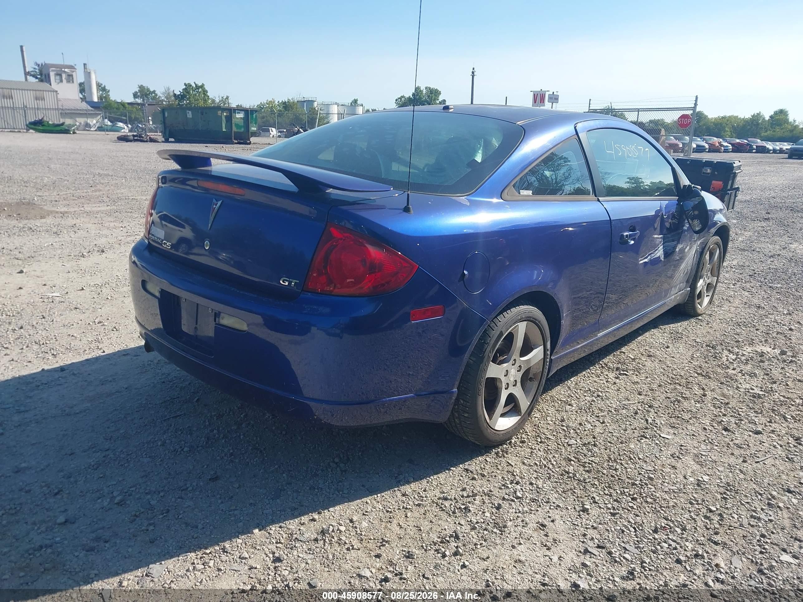 2007 Pontiac G5 Gt Black vin: 1G2AN15B177250178
