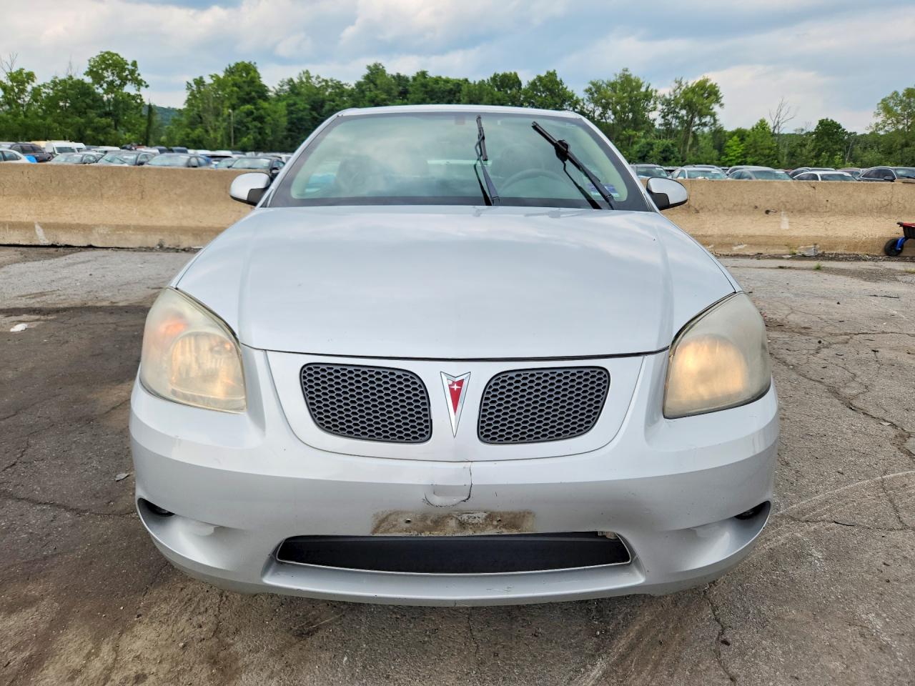 2007 Pontiac G5 Gt Silver vin: 1G2AN15B977152256
