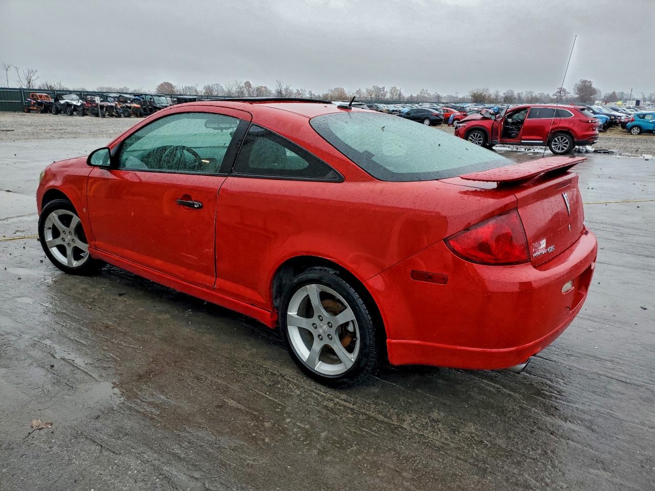 2007 Pontiac G5 Gt Red vin: 1G2AN18B077166820