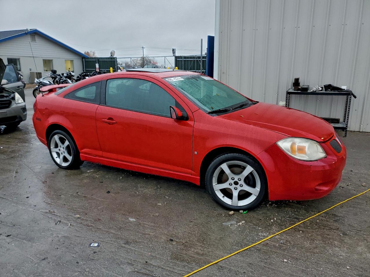 2007 Pontiac G5 Gt Red vin: 1G2AN18B077166820