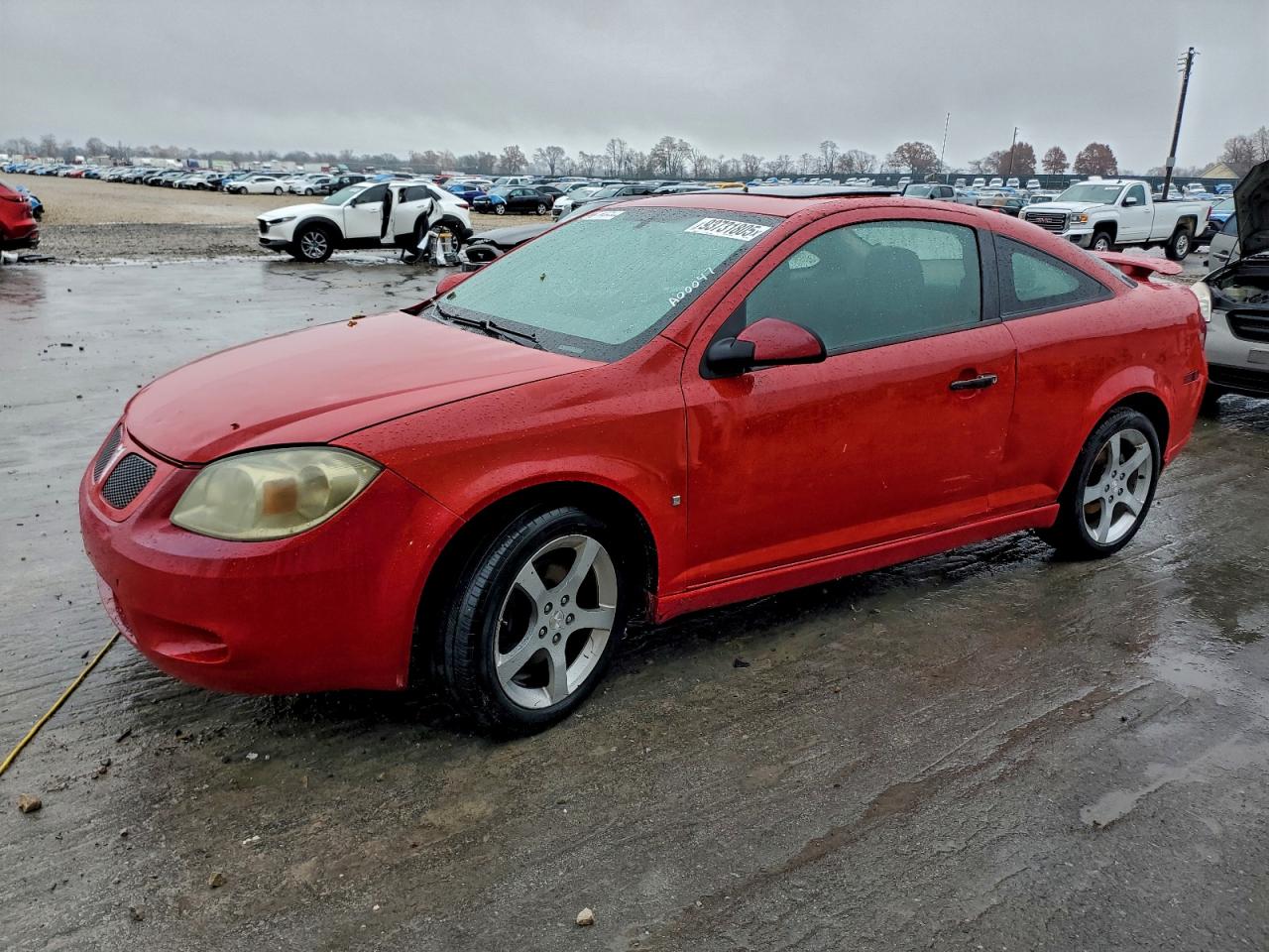 2007 Pontiac G5 Gt Red vin: 1G2AN18B077166820