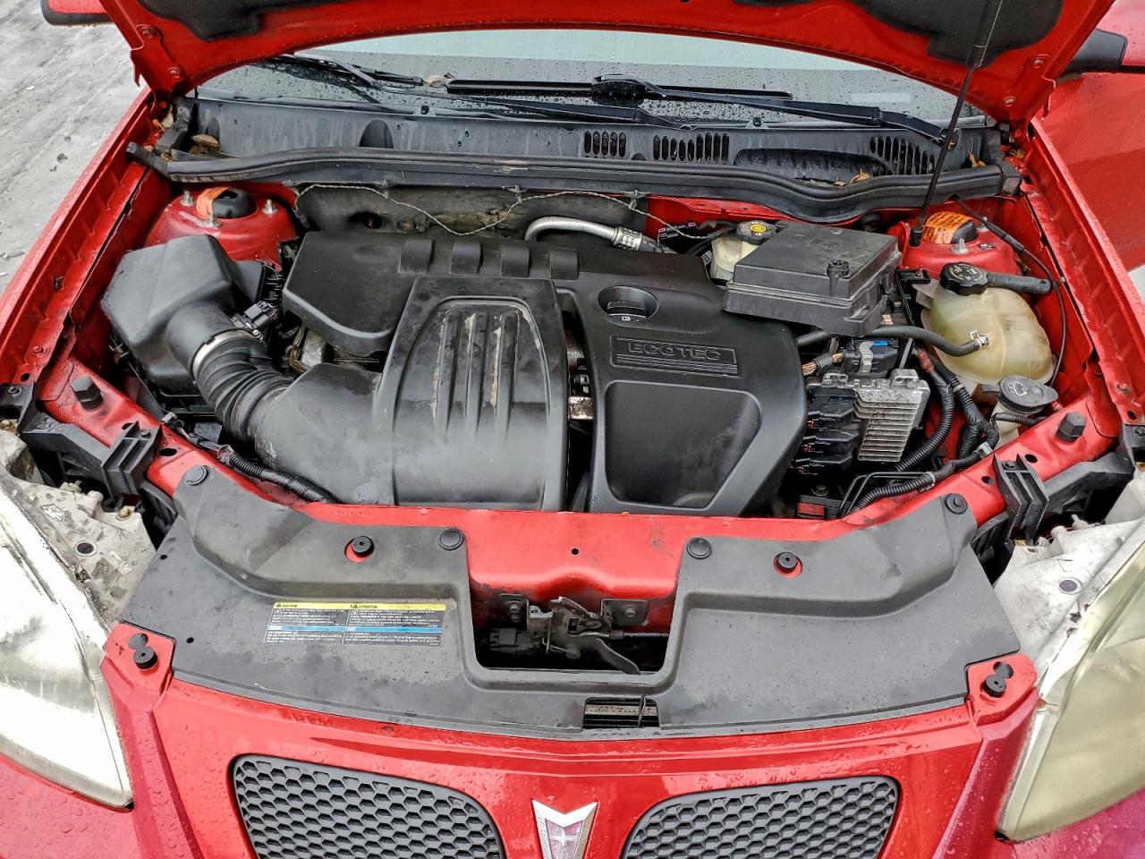 2007 Pontiac G5 Gt Red vin: 1G2AN18B077166820