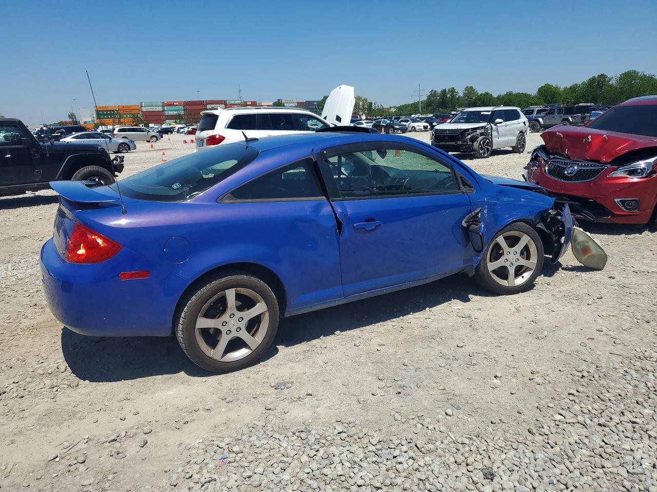 2008 Pontiac G5 Gt Blue vin: 1G2AN18B187124819