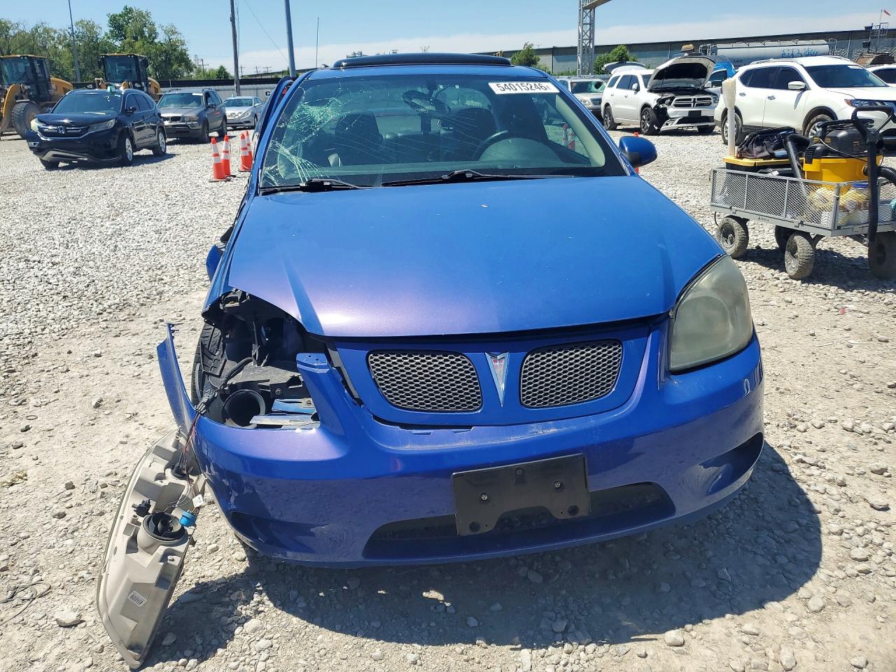 2008 Pontiac G5 Gt Blue vin: 1G2AN18B187124819