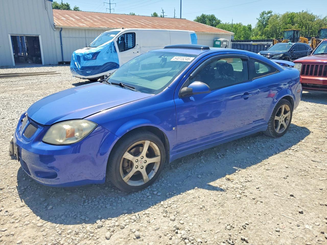 2008 Pontiac G5 Gt Blue vin: 1G2AN18B187124819