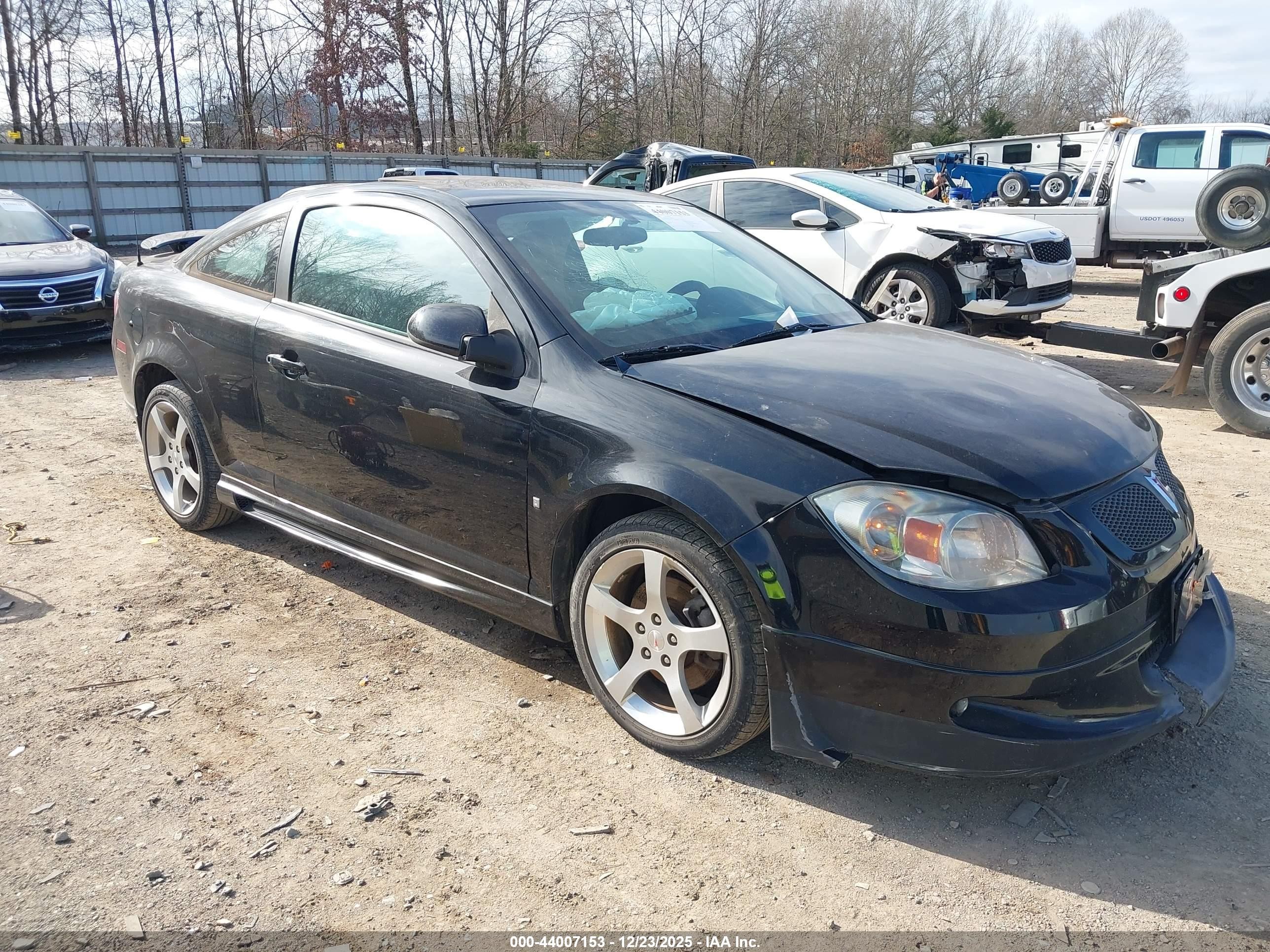 2007 Pontiac G5 Gt Черный vin: 1G2AN18B677335982