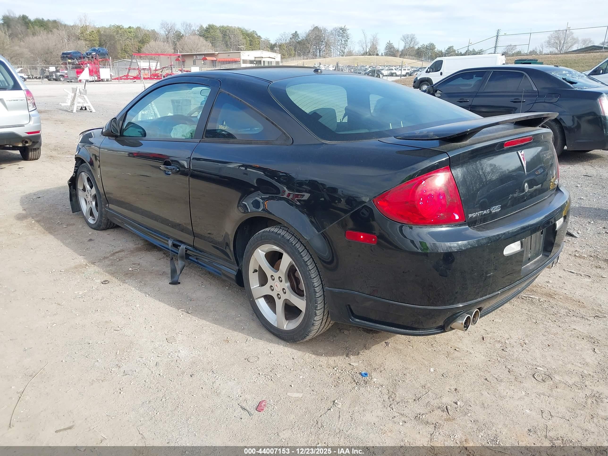 2007 Pontiac G5 Gt Черный vin: 1G2AN18B677335982