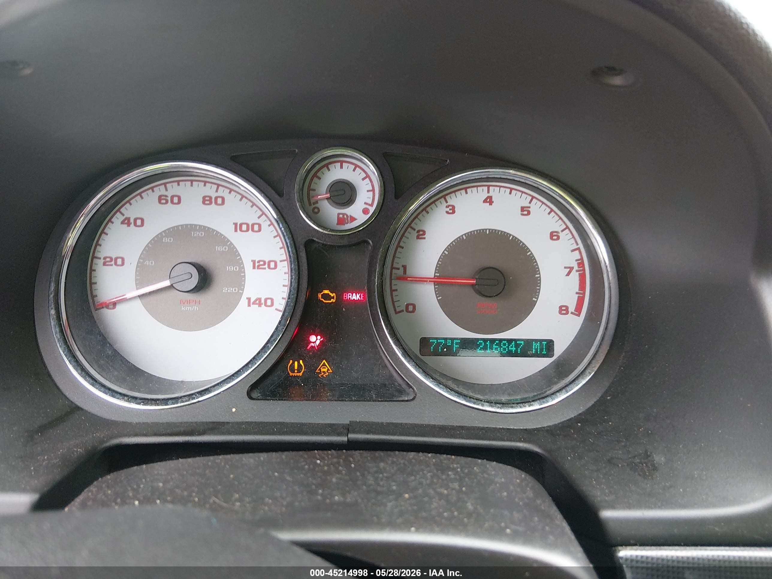 2008 Pontiac G5 Gt Красный vin: 1G2AN18B687142183