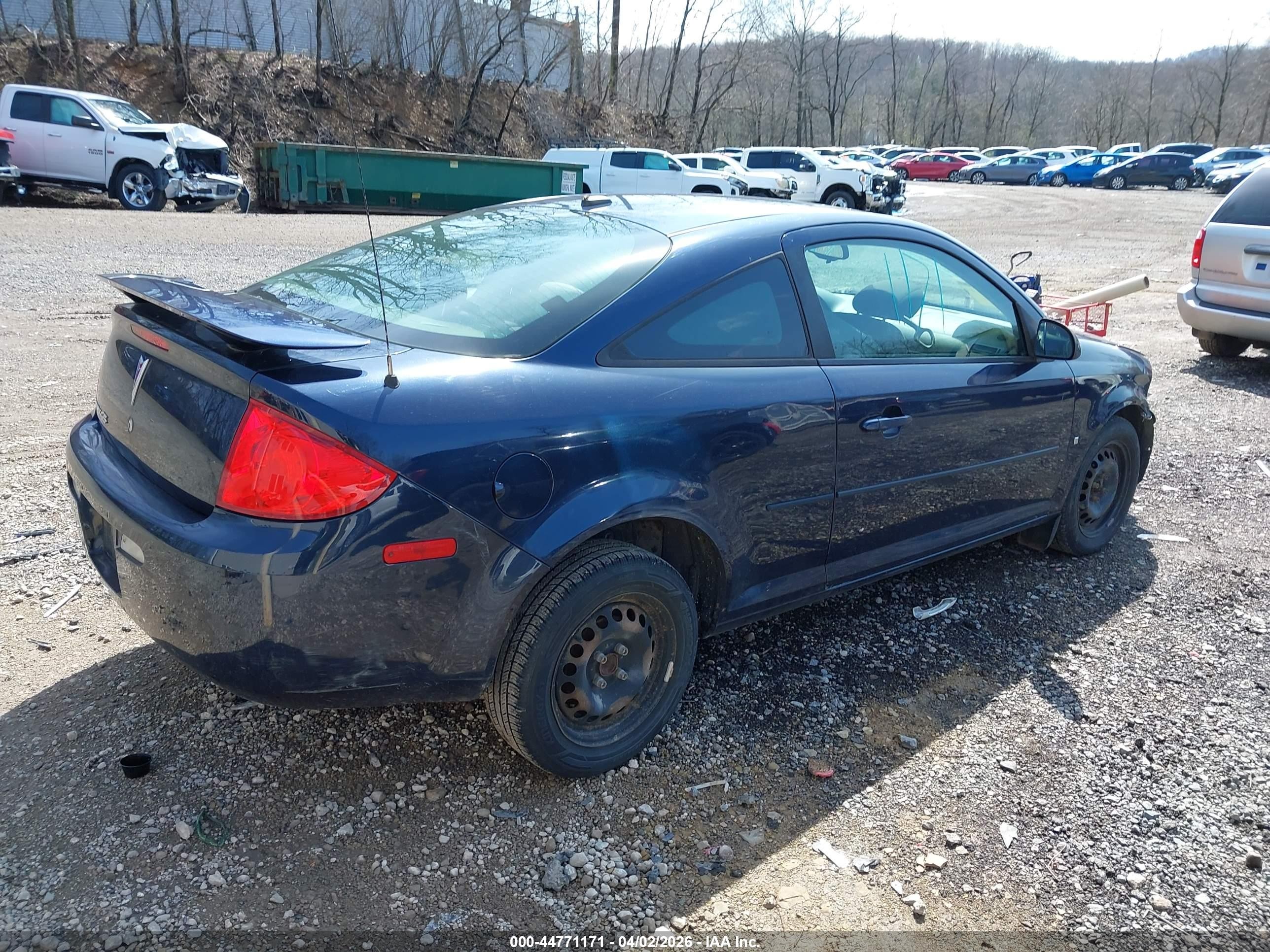 2009 Pontiac G5   Blue vin: 1G2AS18H497203030