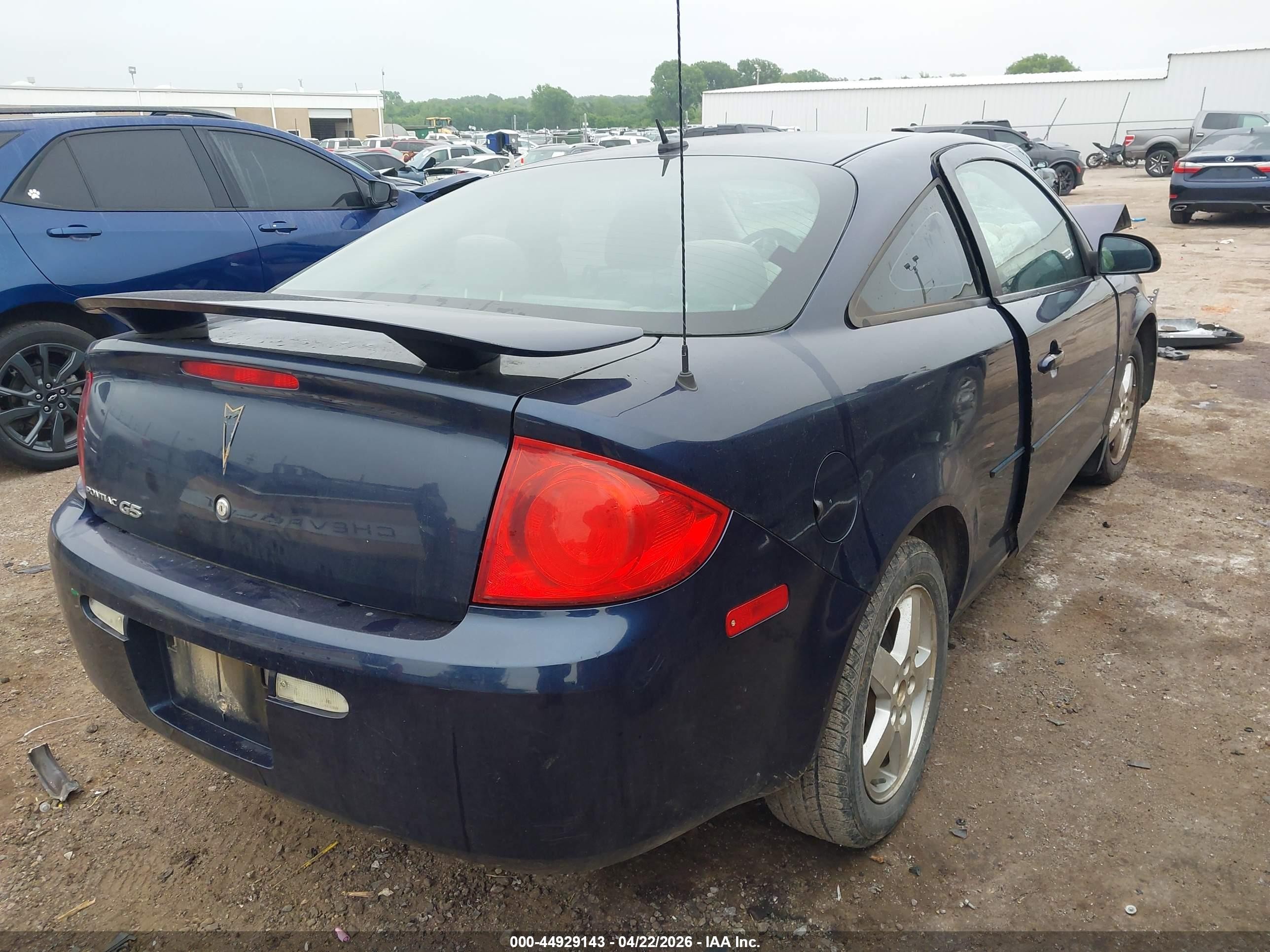 2009 Pontiac G5   Blue vin: 1G2AS18H497242670