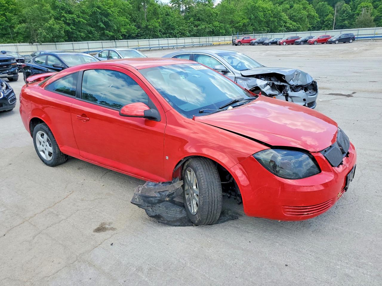2009 Pontiac G5 Red vin: 1G2AS18H897190203